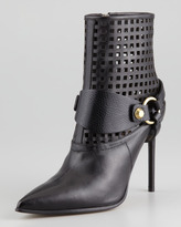 Thumbnail for your product : Reed Krakoff Harness Leather Ankle Boot, Black