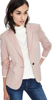 Thumbnail for your product : Banana Republic Herringbone Luxe Brushed Twill One-Button Blazer