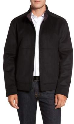 Andrew Marc Double Faced Bomber Jacket