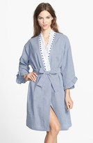 Thumbnail for your product : Eileen West 'Wildflower' Seersucker Robe