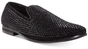 black smoking slippers