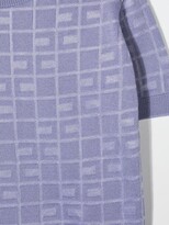 Thumbnail for your product : Elisabetta Franchi La Mia Bambina Geometric Print Knit Top