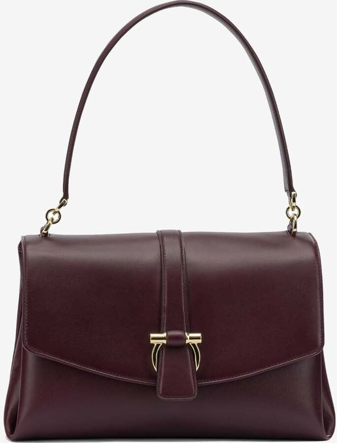 Ferragamo Small Calf Leather Hobo Bag