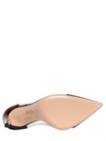 Thumbnail for your product : Gianvito Rossi 100mm Two Tone Patent Leather Pumps