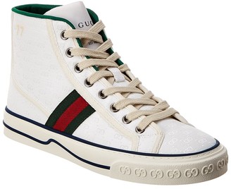 Gucci Tennis 1977 Canvas High-Top Sneaker - ShopStyle Trainers & Athletic  Shoes