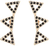 Thumbnail for your product : Rebecca Minkoff Pave Triangle Ear Climber Earrings Earring