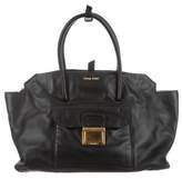 Thumbnail for your product : Miu Miu Large Leather Satchel