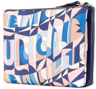 Emilio Pucci Abstract Print Crossbody Bag