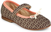Thumbnail for your product : Zucca Fendi ballerina sandals 2- 4 years