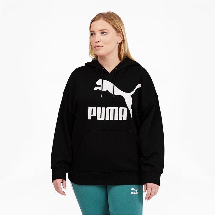 Puma Classics Women's Logo Hoodie PL - ShopStyle