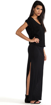 Thumbnail for your product : Monrow Crepe Basics Knit Maxi