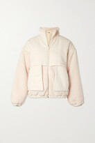 Thumbnail for your product : Koral Aina Reversible Faux Shearling And Cotton-twill Jacket - Off-white