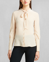 Thumbnail for your product : Belstaff Lucy Pussy Bow Blouse Black