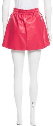BCBGMAXAZRIA Mini Textured Skirt