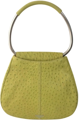 Prada Green Exotic leathers Handbag