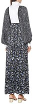 Thumbnail for your product : Tory Burch Floral stretch-silk maxi dress