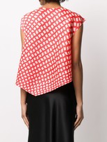 Thumbnail for your product : Pleats Please Issey Miyake Patterned Pleated Blouse