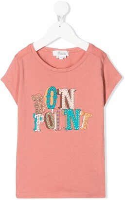 Bonpoint logo print T-shirt