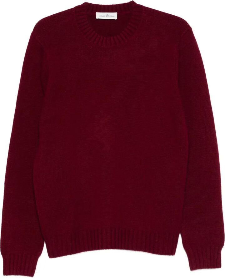 Della Ciana Ribbed Crewneck Sweater
