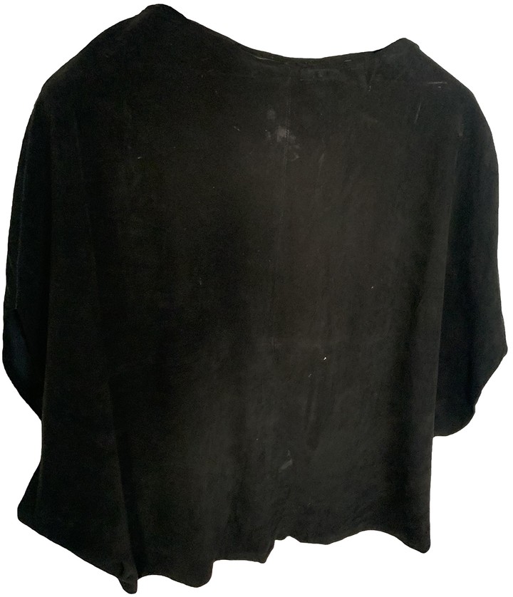 balenciaga suede jacket