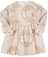 Thumbnail for your product : Burberry Logo print cotton dress