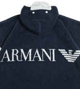 Thumbnail for your product : Armani Junior Hooded Terrycloth Bathrobe & Wash Mit