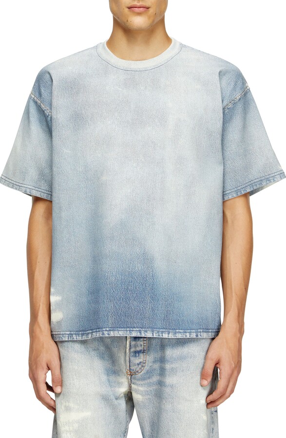 Diesel D-Box Oversize Jogg Denim T-Shirt