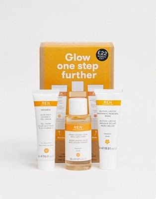 REN Clean Skincare Radiance Glow One Step Further Kit (worth £27)