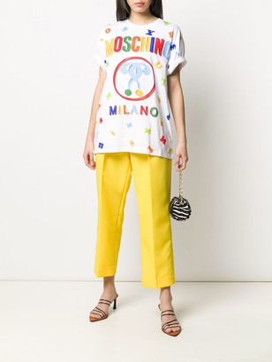 Moschino logo letter printed T-shirt