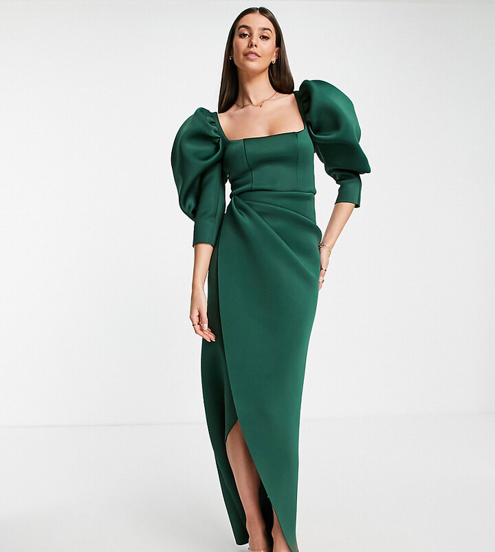 Green Wrap Dress | Shop the world's ...