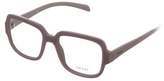Thumbnail for your product : Prada Square Logo Eyeglasses