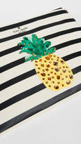 Thumbnail for your product : Kate Spade By The Pool Pineapple Medium Bella Pouch
