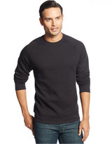 Thumbnail for your product : Alfani BLACK Big and Tall Quilted Crew-Neck Fleece Shirt