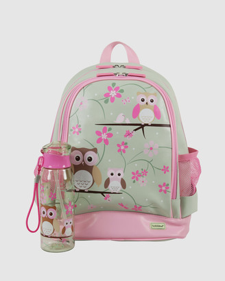 Bobbleart - Girl's Novelty Gifts - Large Backpack and Drink Bottle Pack Owl - Size One Size, not defined at The Iconic