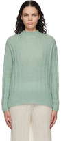 Thumbnail for your product : RUS Green Mohair Makura Sweater
