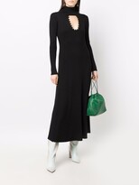 Thumbnail for your product : BEVZA Ribbed Knit Maxi Dress