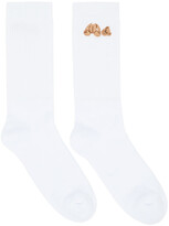 Thumbnail for your product : Palm Angels White Bear Socks
