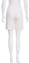 Thumbnail for your product : Diane von Furstenberg Eyelet Knee-Length Shorts