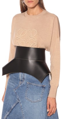 Loewe Obi leather corset belt
