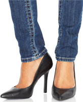Thumbnail for your product : Miss Me Embellished Cross Flap-Pocket Skinny Jeans, Medium Blue Wash