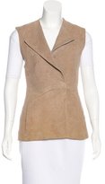 Thumbnail for your product : The Row Tailored Leather Vest