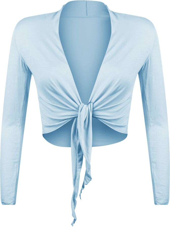 long sleeve shrug cardigan