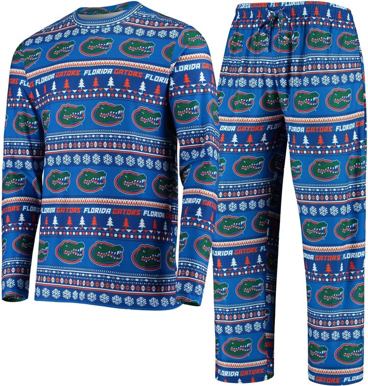 Men's Foco Royal Buffalo Bills Team Ugly Pajama Set - ShopStyle