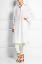 Thumbnail for your product : Christophe Lemaire Washed-silk shirt dress