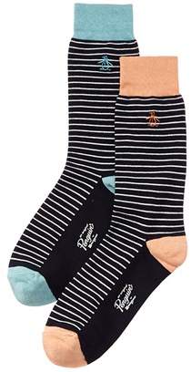 Original Penguin Set Of 2 Socks.