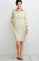 Thumbnail for your product : J. Jill Live-in chino tab-sleeve shirtdress