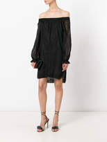 Thumbnail for your product : Ermanno Scervino off shoulder lace mini dress