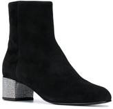 Thumbnail for your product : Giuseppe Zanotti Crystal-Embellished Ankle Boots