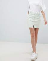 Thumbnail for your product : ASOS Design Cord Skirt In Pale Blue