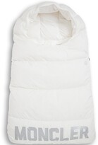 Thumbnail for your product : Moncler Enfant Logo Padded Sleeping Bag